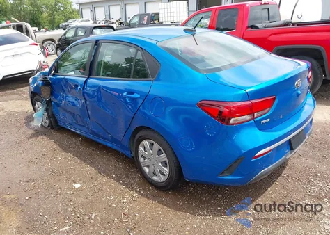 2021 Kia Rio S from USA, damaged, VIN 3KPA24AD3ME364840